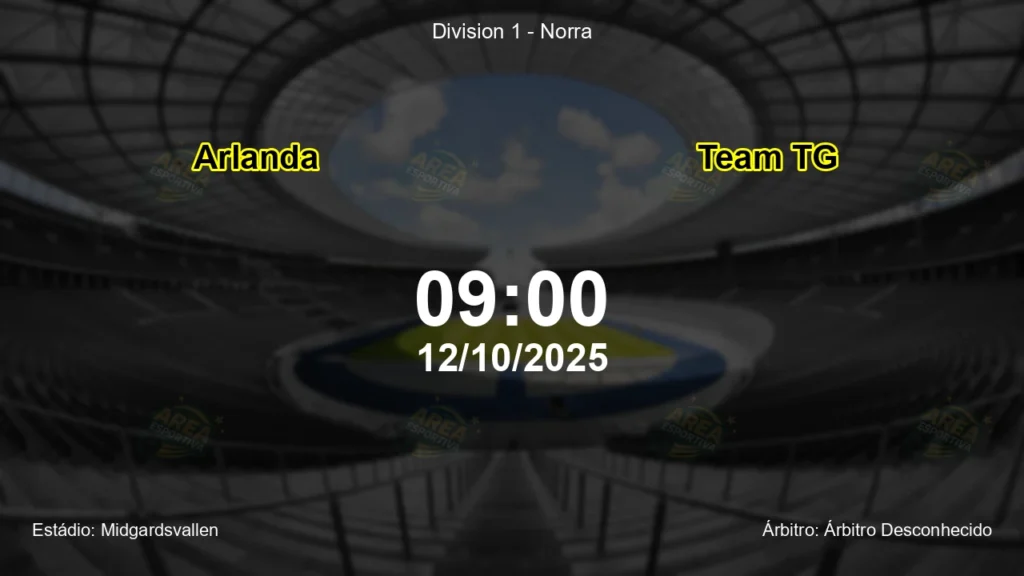 Palpite e an&aacute;lise do jogo Arlanda vs Team TG pela Division 1 - Norra