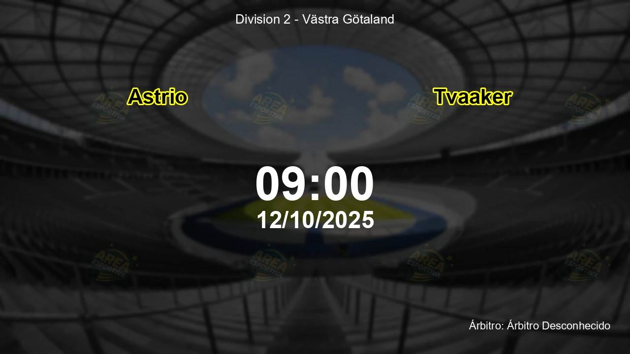 Palpite e análise do jogo Astrio vs Tvaaker pela Division 2 - Västra Götaland