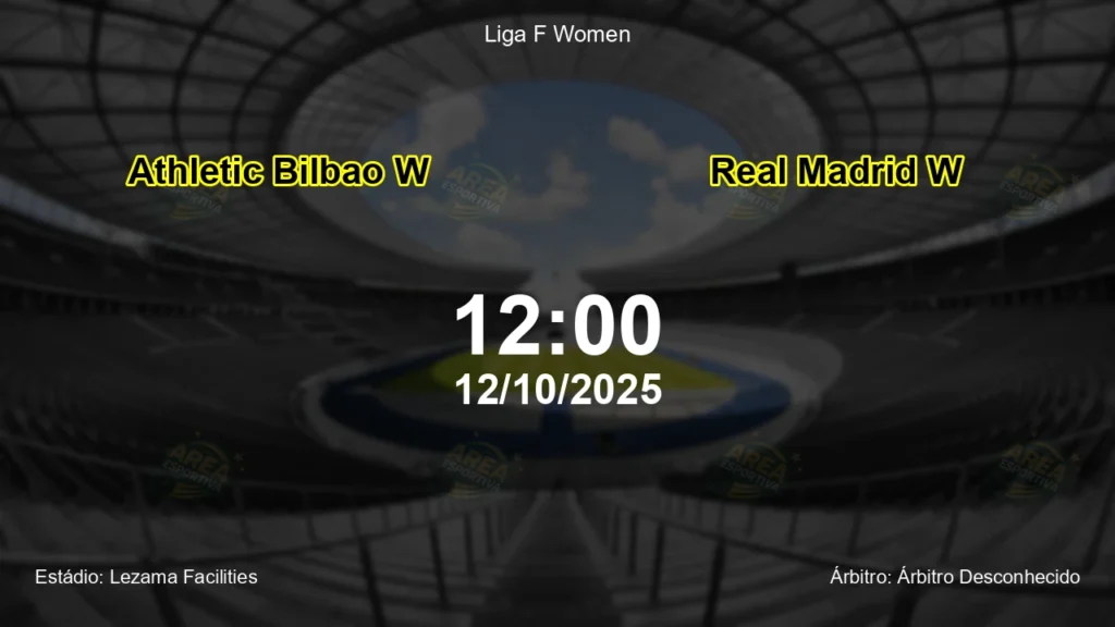 Palpite e an&aacute;lise do jogo Athletic Bilbao W vs Real Madrid W pela Liga F Women