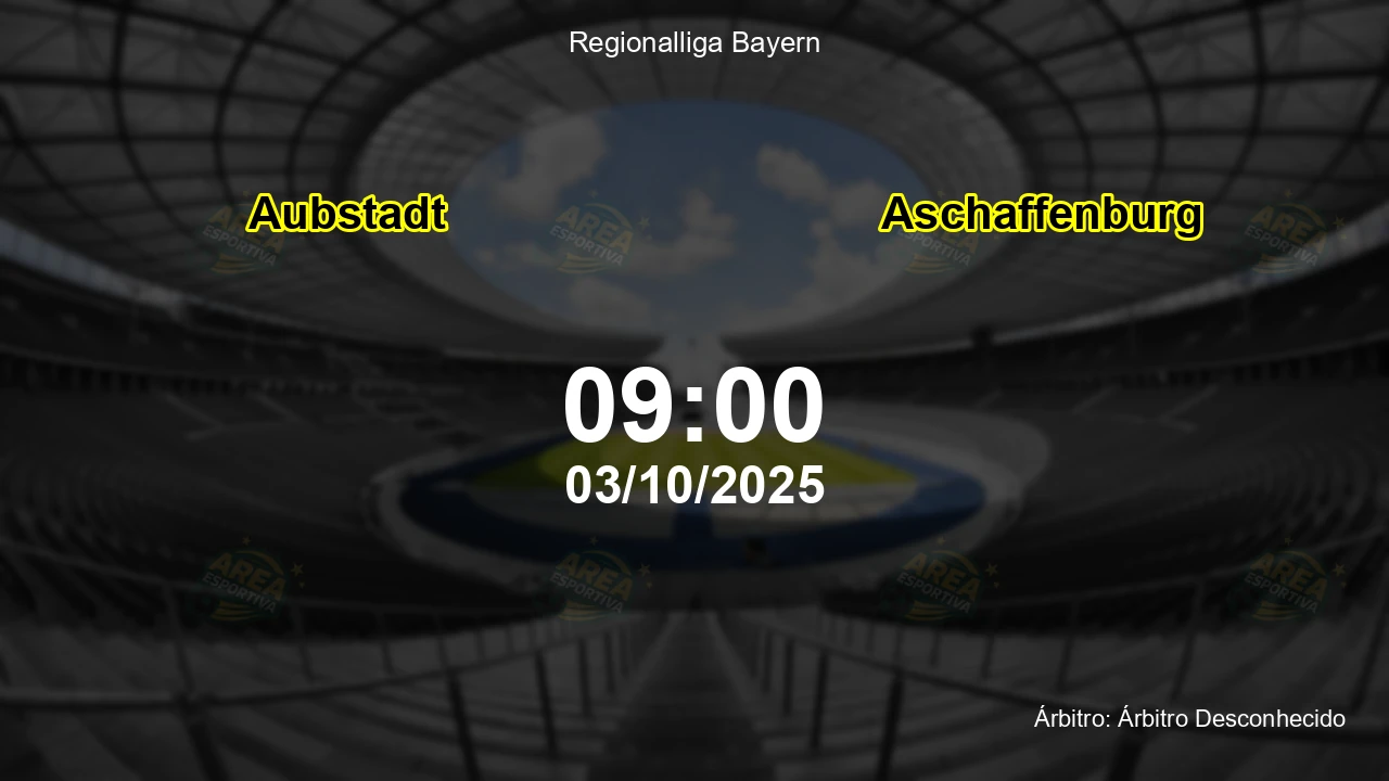 Palpite e análise do jogo Aubstadt vs Aschaffenburg pela Regionalliga Bayern
