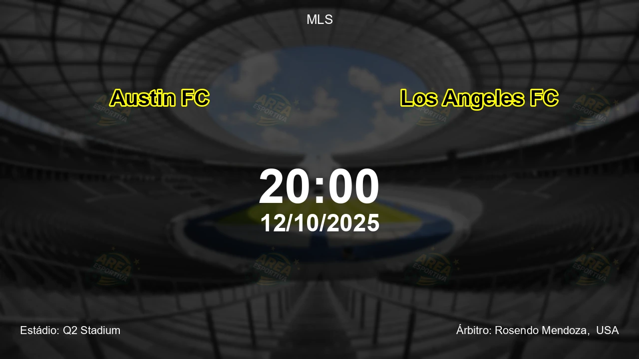 Palpite e análise do jogo Austin FC vs Los Angeles FC pela MLS