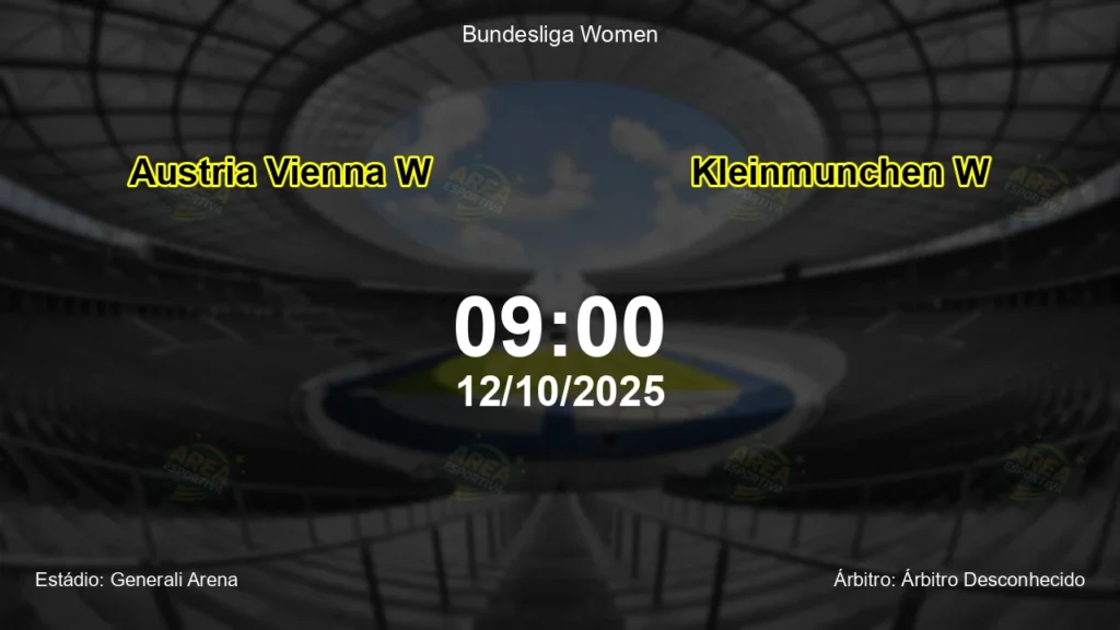 Palpite e an&aacute;lise do jogo Austria Vienna W vs Kleinmunchen W pela Bundesliga Women