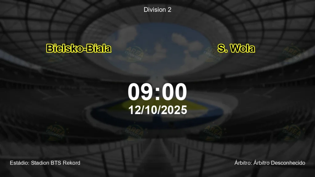 Palpite e an&aacute;lise do jogo Bielsko-Biala vs S. Wola pela Division 2