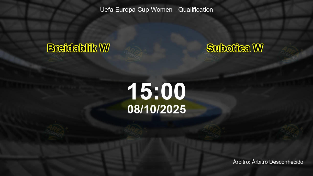 Palpite e análise do jogo Breidablik W vs Subotica W pela Uefa Europa Cup Women - Qualification