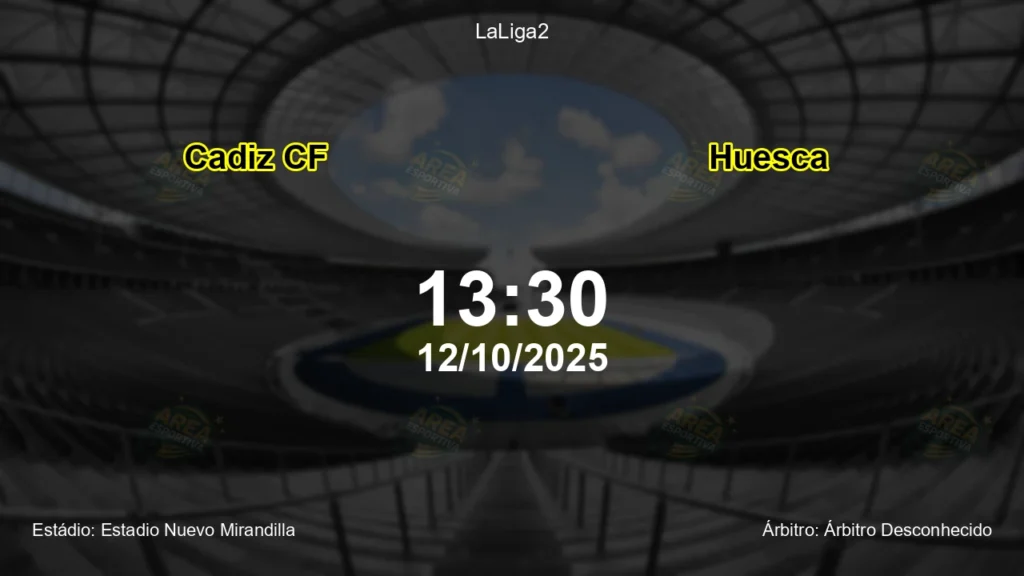 Palpite e an&aacute;lise do jogo Cadiz CF vs Huesca pela LaLiga2