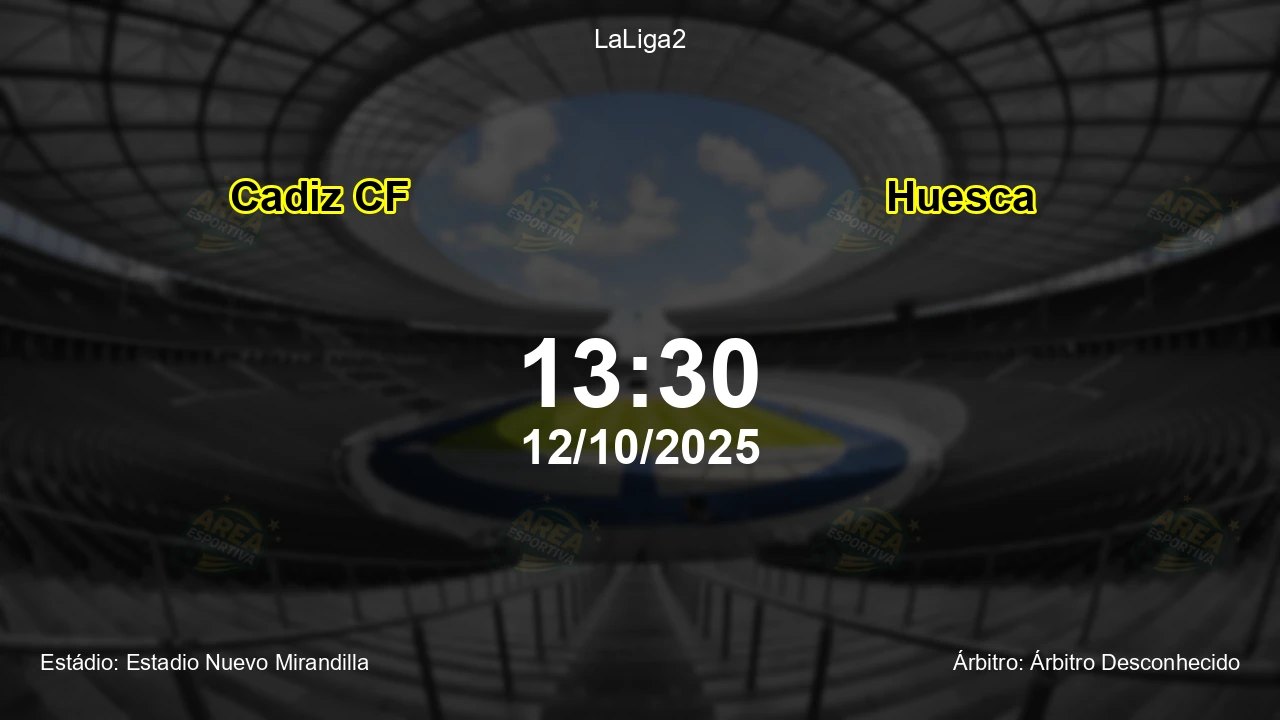 Palpite e análise do jogo Cadiz CF vs Huesca pela LaLiga2