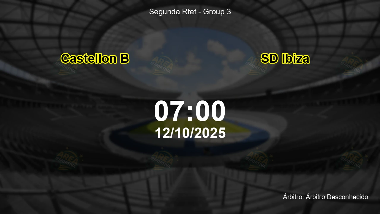 Palpite e análise do jogo Castellon B vs SD Ibiza pela Segunda Rfef - Group 3