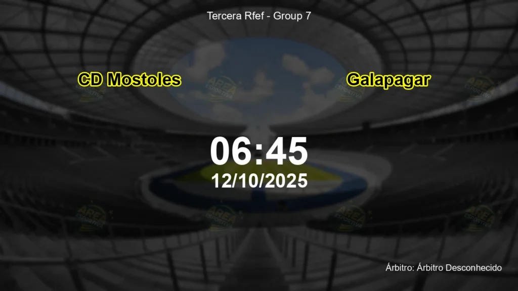 Palpite e an&aacute;lise do jogo CD Mostoles vs Galapagar pela Tercera Rfef - Group 7