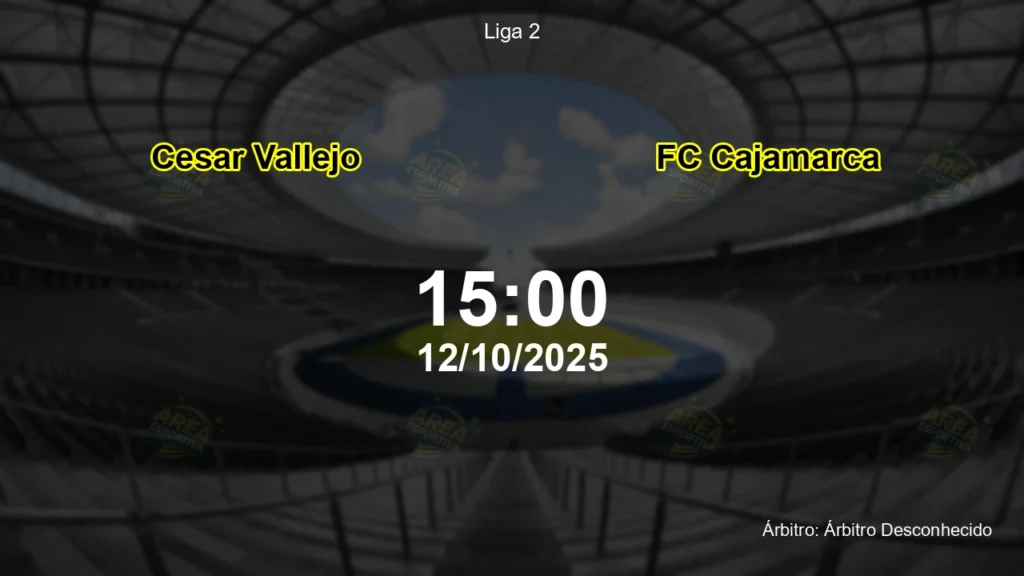 Palpite e an&aacute;lise do jogo Cesar Vallejo vs FC Cajamarca pela Liga 2