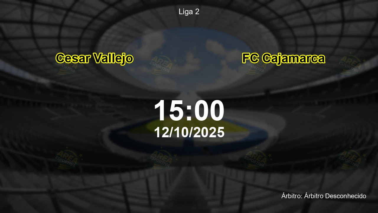 Palpite e análise do jogo Cesar Vallejo vs FC Cajamarca pela Liga 2