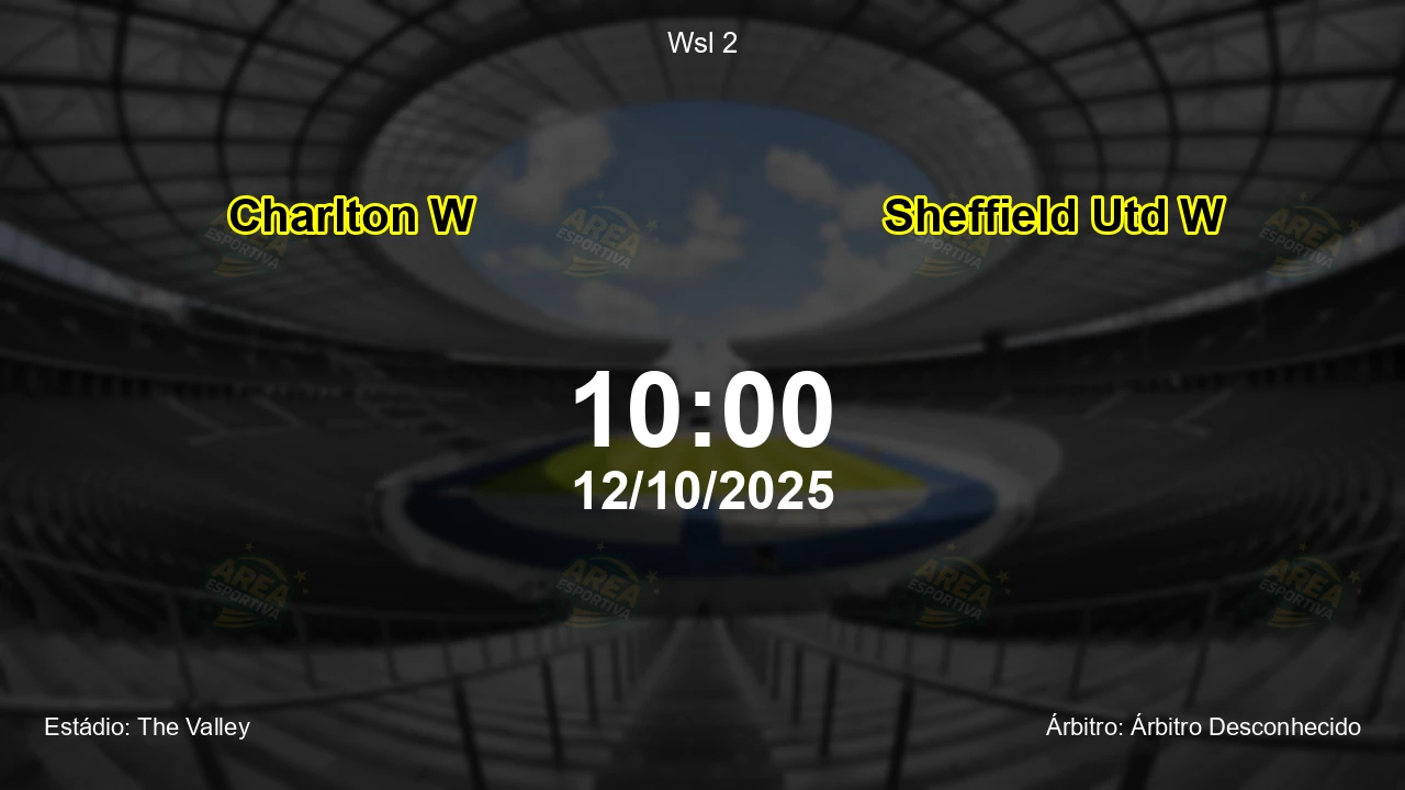 Palpite e análise do jogo Charlton W vs Sheffield Utd W pela Wsl 2