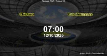 Palpite e análise do jogo Chiclana vs Dos Hermanas pela Tercera Rfef - Group 10