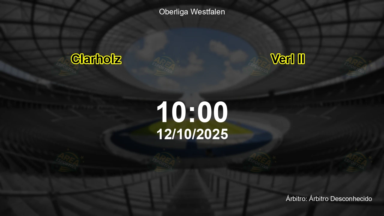 Palpite e análise do jogo Clarholz vs Verl II pela Oberliga Westfalen