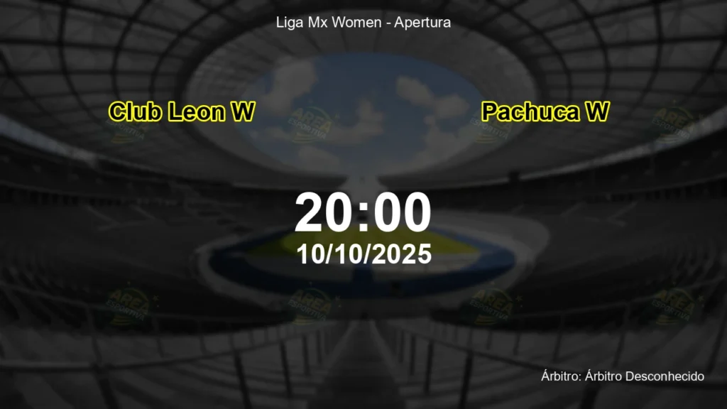 Palpite e an&aacute;lise do jogo Club Leon W vs Pachuca W pela Liga Mx Women - Apertura