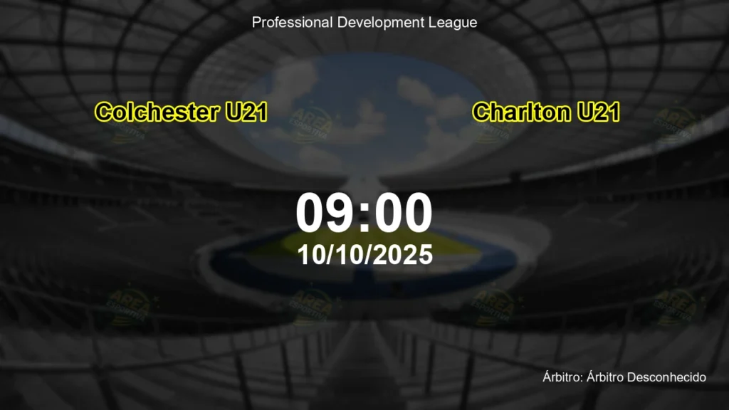 Palpite e an&aacute;lise do jogo Colchester U21 vs Charlton U21 pela Professional Development League