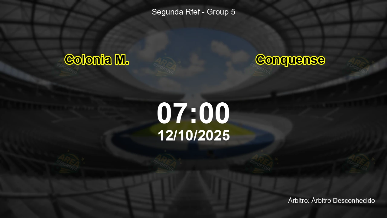 Palpite e análise do jogo Colonia M. vs Conquense pela Segunda Rfef - Group 5