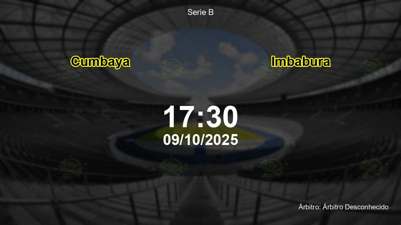 Palpite e análise do jogo Cumbaya vs Imbabura pela Serie B