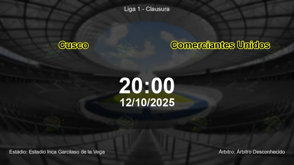 Palpite e an&aacute;lise do jogo Cusco vs Comerciantes Unidos pela Liga 1 - Clausura