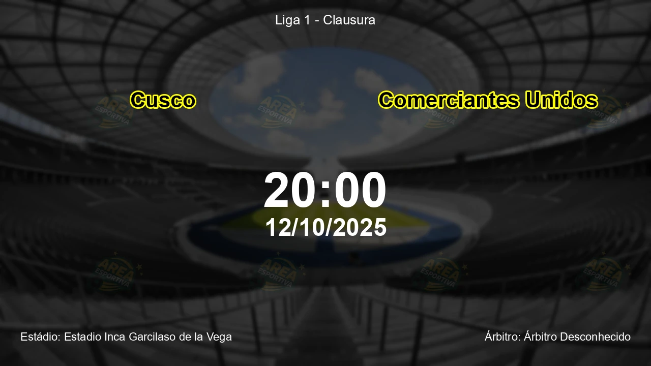 Palpite e análise do jogo Cusco vs Comerciantes Unidos pela Liga 1 - Clausura