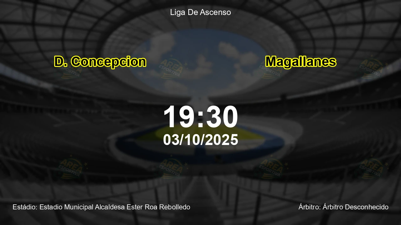 Palpite e análise do jogo D. Concepcion vs Magallanes pela Liga De Ascenso