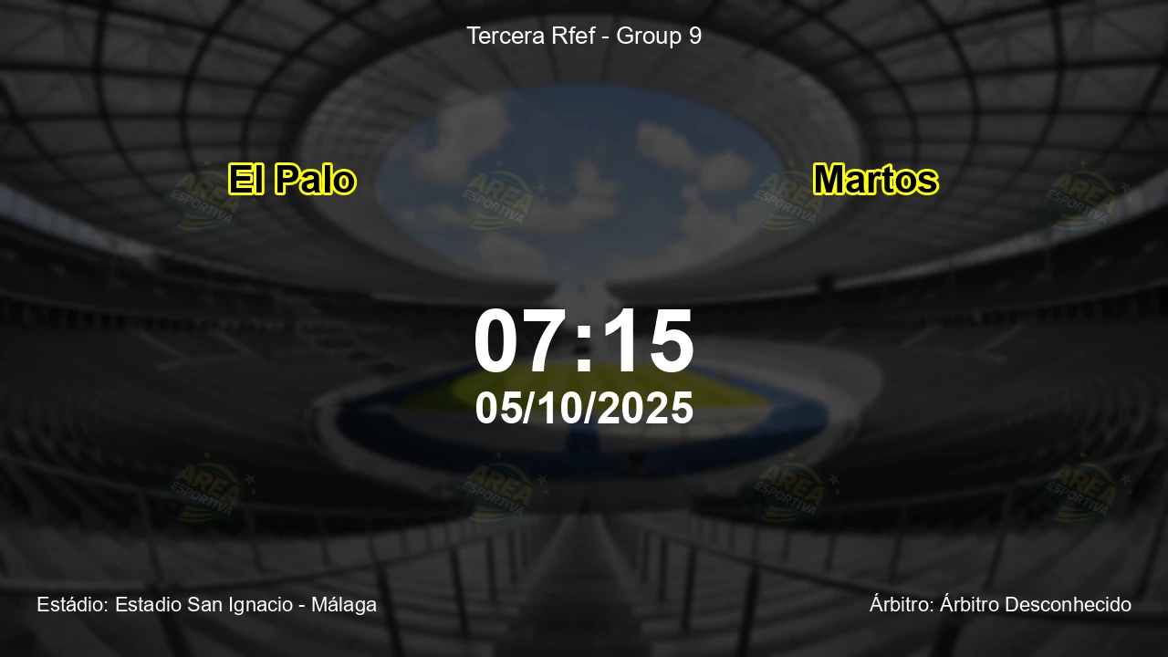 Palpite e análise do jogo El Palo vs Martos pela Tercera Rfef - Group 9