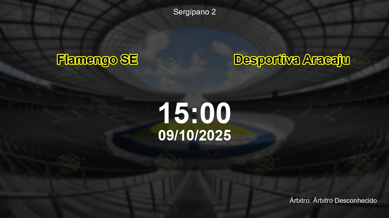 Palpite e análise do jogo Flamengo SE vs Desportiva Aracaju pela Sergipano 2