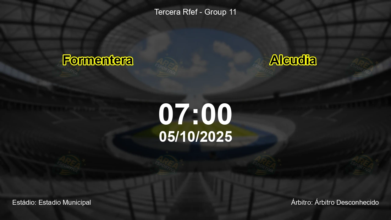 Palpite e análise do jogo Formentera vs Alcudia pela Tercera Rfef - Group 11