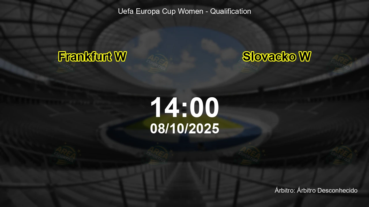 Palpite e análise do jogo Frankfurt W vs Slovacko W pela Uefa Europa Cup Women - Qualification