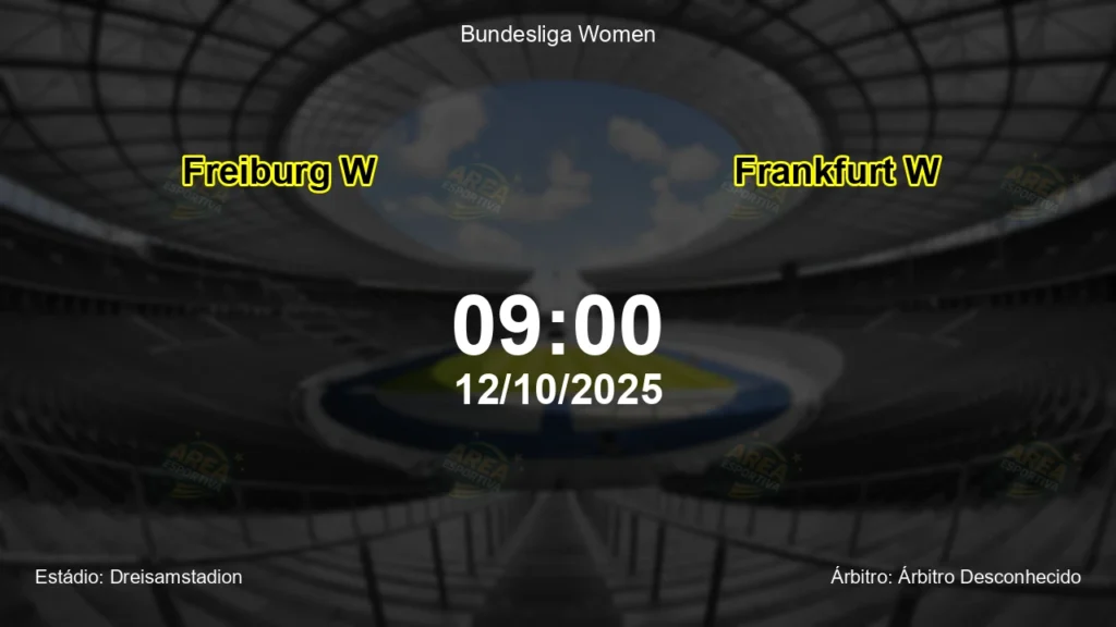 Palpite e an&aacute;lise do jogo Freiburg W vs Frankfurt W pela Bundesliga Women