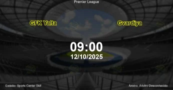 Palpite e análise do jogo GFK Yalta vs Gvardiya pela Premier League