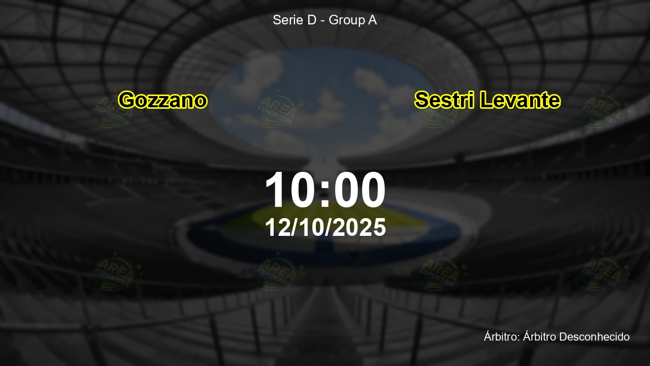 Palpite e análise do jogo Gozzano vs Sestri Levante pela Serie D - Group A