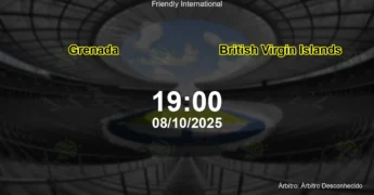 Palpite e análise do jogo Grenada vs British Virgin Islands pela Friendly International