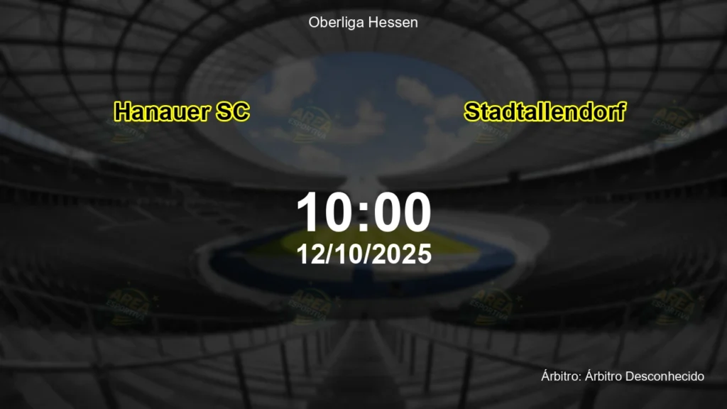 Palpite e an&aacute;lise do jogo Hanauer SC vs Stadtallendorf pela Oberliga Hessen