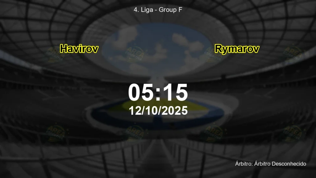 Palpite e an&aacute;lise do jogo Havirov vs Rymarov pela 4. Liga - Group F