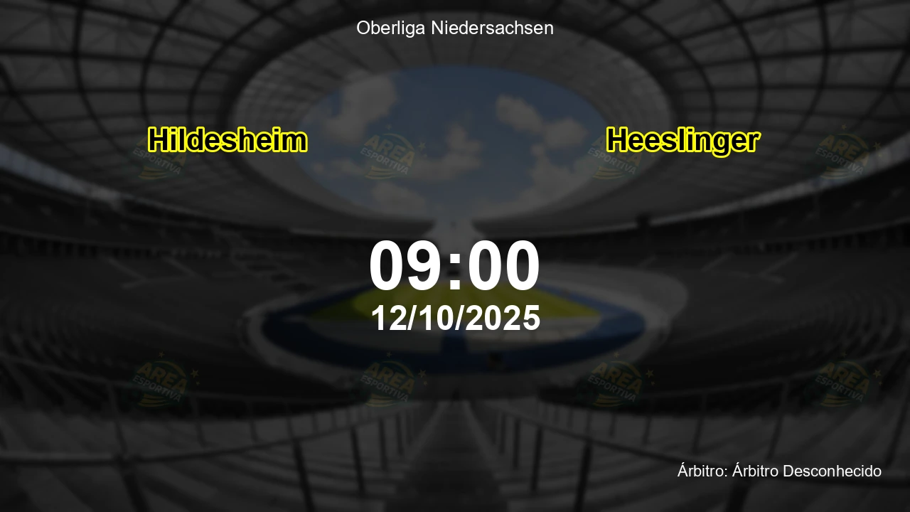 Palpite e análise do jogo Hildesheim vs Heeslinger pela Oberliga Niedersachsen