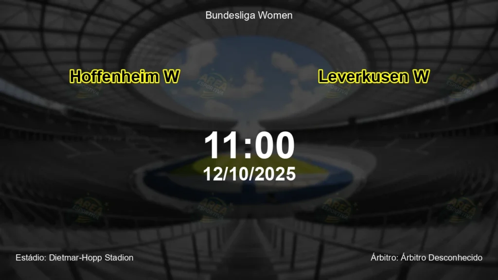 Palpite e an&aacute;lise do jogo Hoffenheim W vs Leverkusen W pela Bundesliga Women