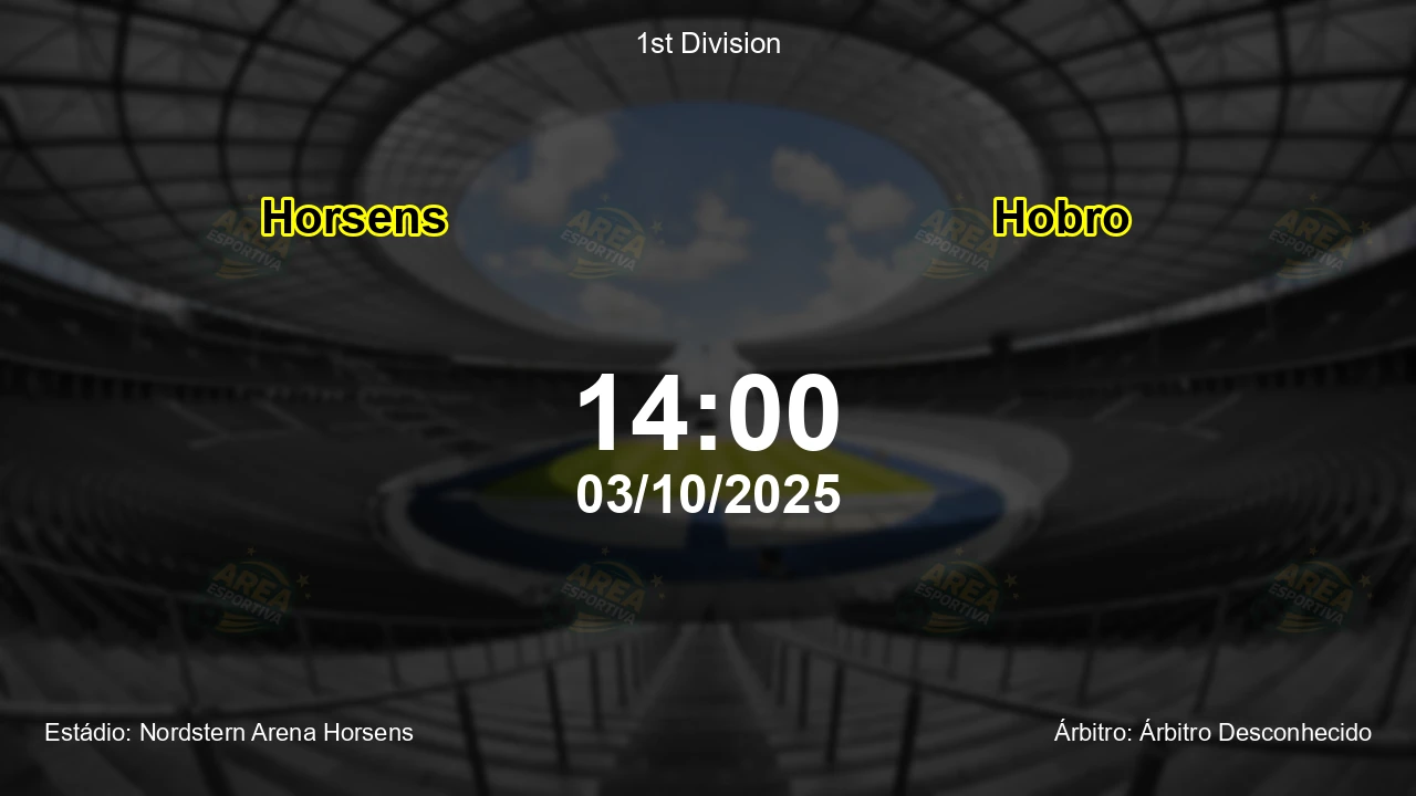 Palpite e análise do jogo Horsens vs Hobro pela 1st Division