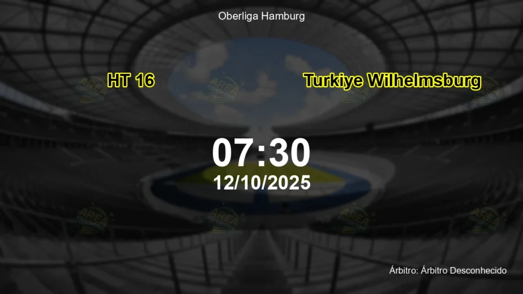 Palpite e an&aacute;lise do jogo HT 16 vs Turkiye Wilhelmsburg pela Oberliga Hamburg