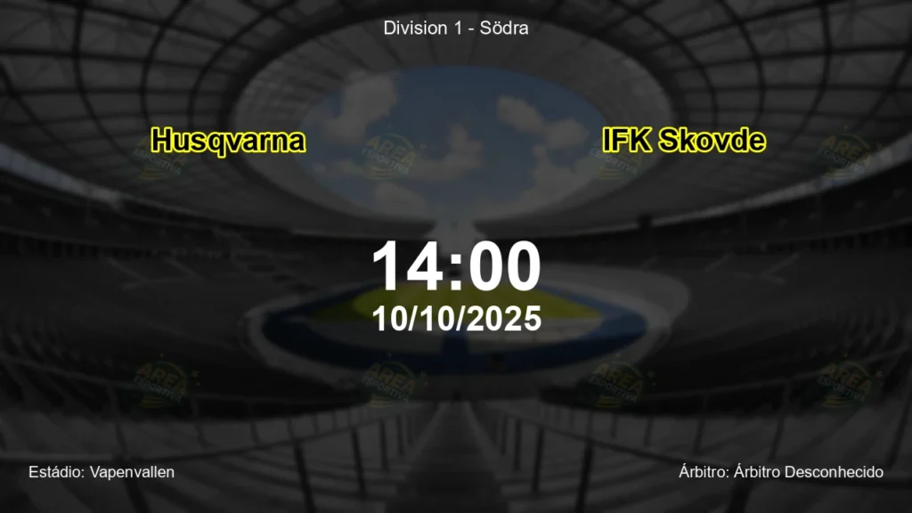 Palpite e an&aacute;lise do jogo Husqvarna vs IFK Skovde pela Division 1 - S&ouml;dra