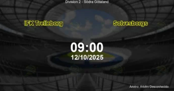 Palpite e análise do jogo IFK Trelleborg vs Solvesborgs pela Division 2 - Södra Götaland