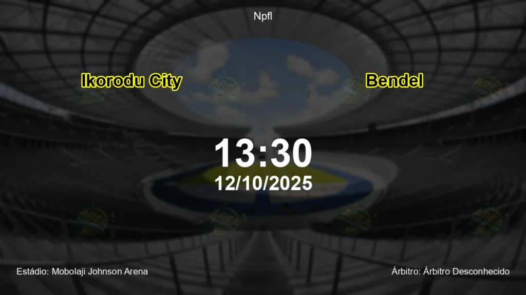 Palpite e an&aacute;lise do jogo Ikorodu City vs Bendel pela Npfl
