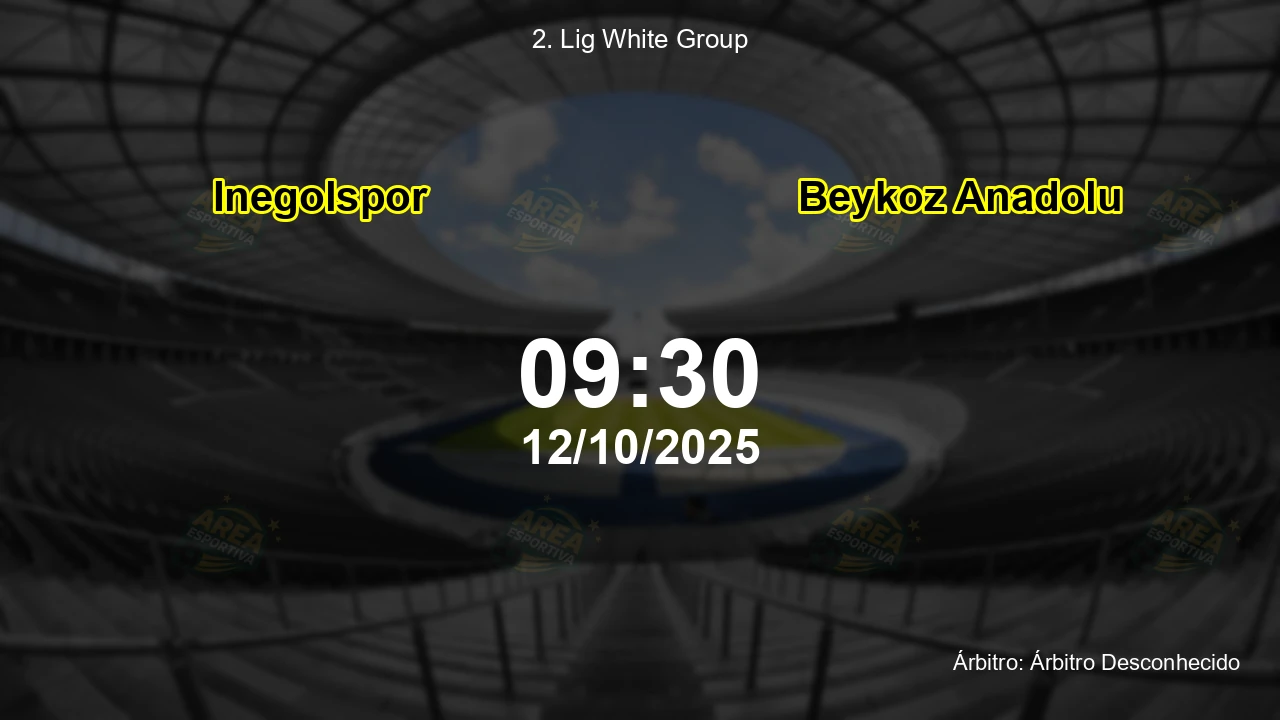 Palpite e análise do jogo Inegolspor vs Beykoz Anadolu pela 2. Lig White Group