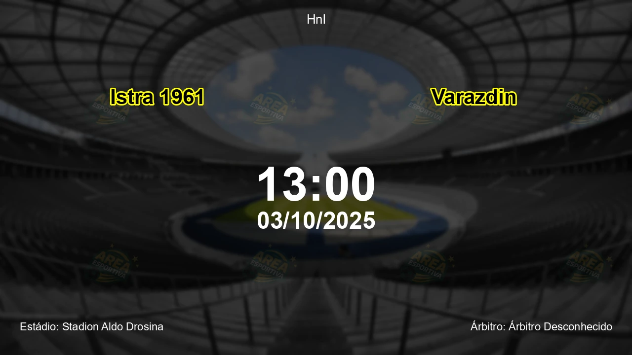 Palpite e análise do jogo Istra 1961 vs Varazdin pela Hnl