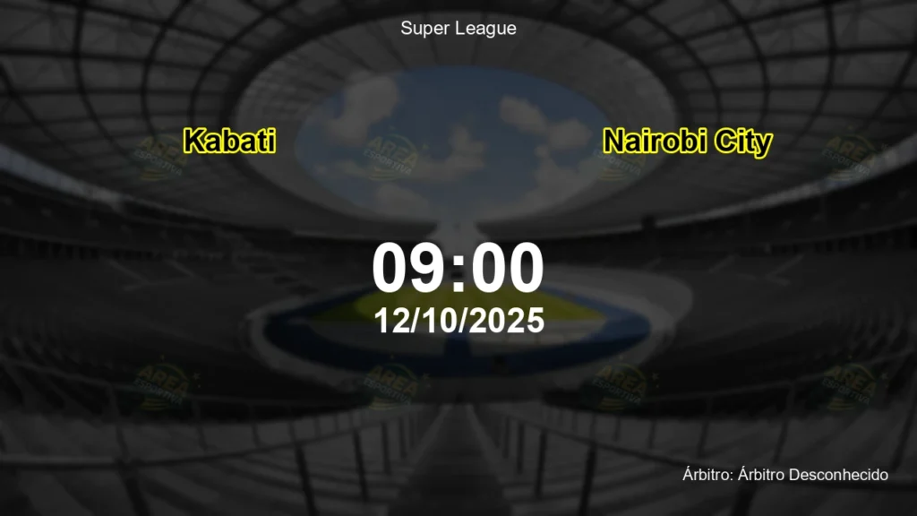 Palpite e an&aacute;lise do jogo Kabati vs Nairobi City pela Super League