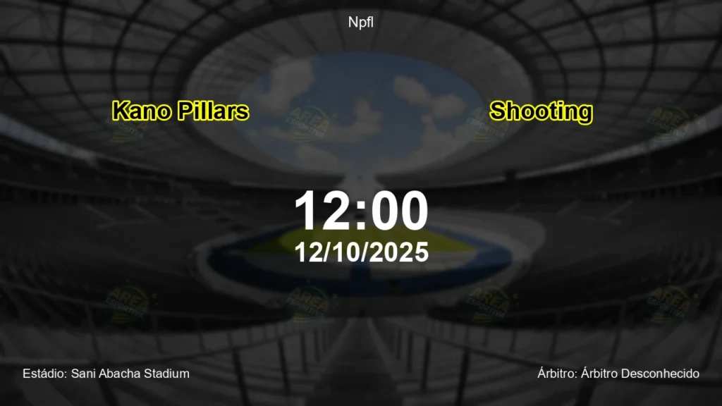 Palpite e an&aacute;lise do jogo Kano Pillars vs Shooting pela Npfl