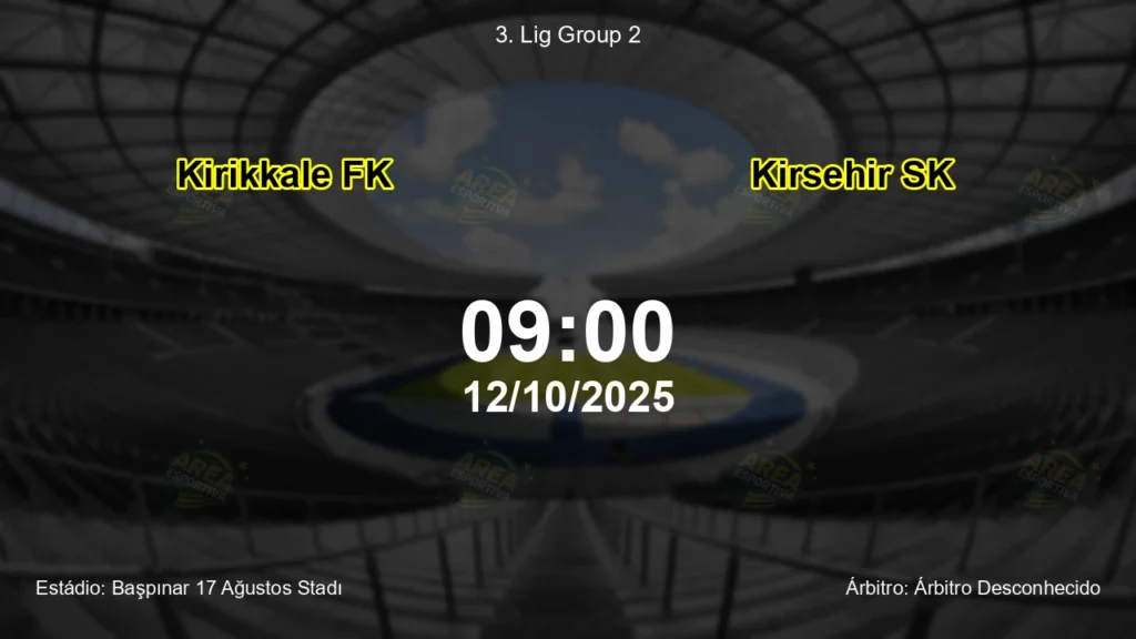 Palpite e an&aacute;lise do jogo Kirikkale FK vs Kirsehir SK pela 3. Lig Group 2