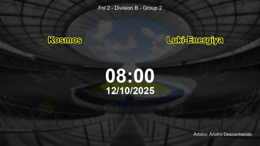 Palpite e an&aacute;lise do jogo Kosmos vs Luki-Energiya pela Fnl 2 - Division B - Group 2