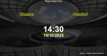 Palpite e análise do jogo Kremser vs Parndorf pela Regionalliga East