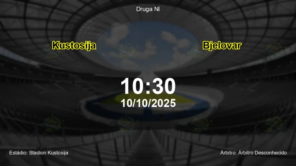 Palpite e an&aacute;lise do jogo Kustosija vs Bjelovar pela Druga Nl