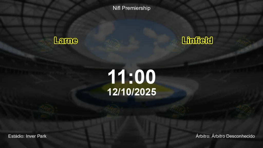 Palpite e an&aacute;lise do jogo Larne vs Linfield pela Nifl Premiership